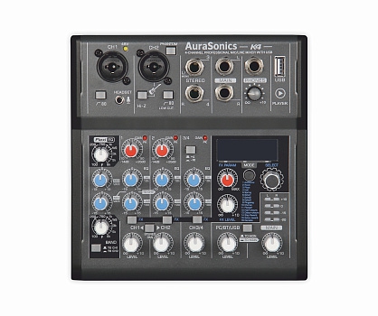 AuraSonics K4 компактный микшерный пульт в Ишимбае