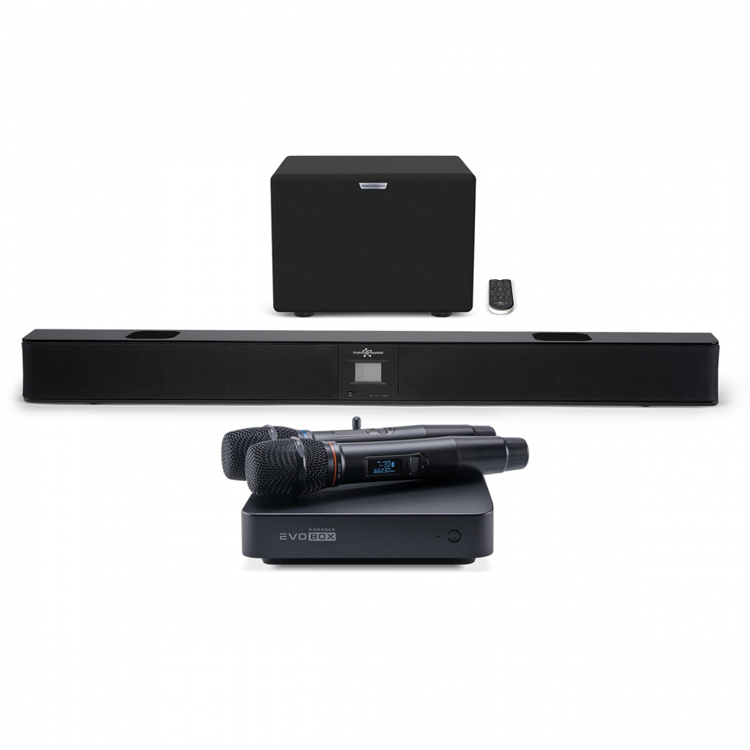 караоке-комплект EVOBOX Plus + EvoSound Bar (саундбар с караоке) в Ишимбае