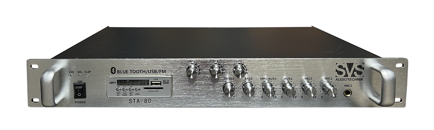 SVS Audiotechnik STA-80 Микшер-усилитель для систем Public Address в Ишимбае