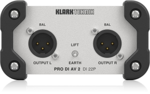 Klark Teknik DI 22P пассивный стерео директ-бокс в Ишимбае