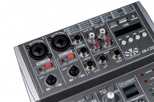 SVS Audiotechnik mixers AM-4 DSP Аналоговый микшерный пульт, 4-канала в Ишимбае